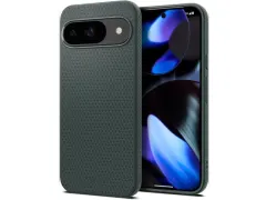 Spigen Case ACS07683 Google Pixel 9 (Pro) Liquid Air Abyss Green