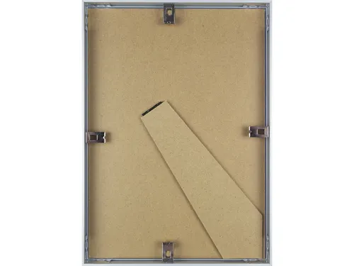 Fotolijst Seco A4 zilverkleur Geborsteld aluminium. 11mm