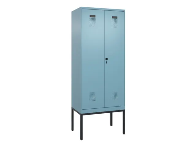 locker voor scheiding van kleding,HxBxD 2120x800x500mm,2vak