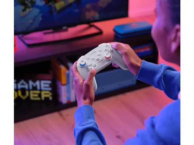 Trust GXT 1246W Muta Draadloze Controller Nintendo Switch Wit