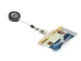Enrouleur Durable 8011 54x85mm avec porte-badge ouvert