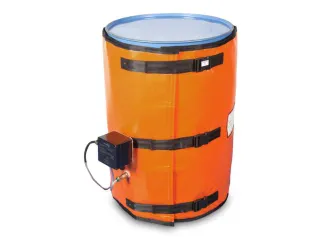 Verwarmingsmantel,V. 200L Vat,Buiten Glasvezel/Silicone,Oranje - 1