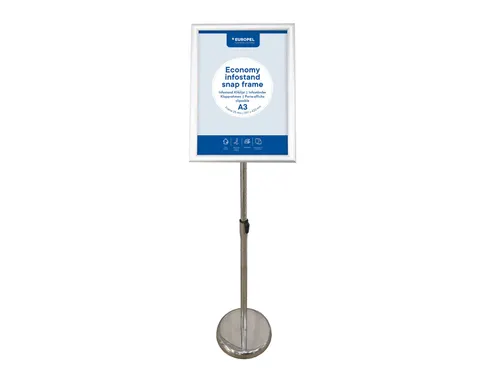 Infostandaard Europel Economy 25mm A3 Zilver
