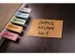 Marque-pages Info Page Marker Papier 10x15x50mm 10 couleurs