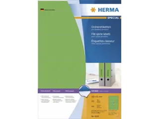 Herma 4299 Rugetiket 192x61mm Groen permanent klevend 400 stuks - 2