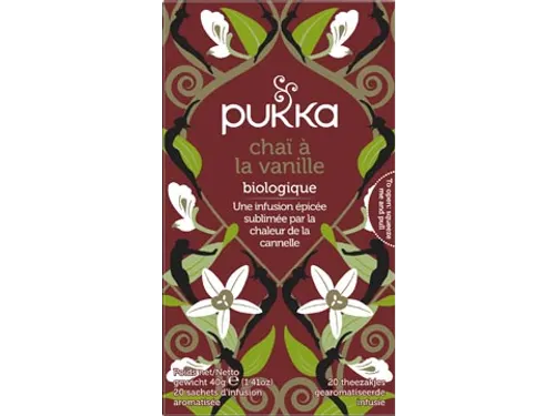 thee bio, Vanilla Chai, pak van 20 stuks