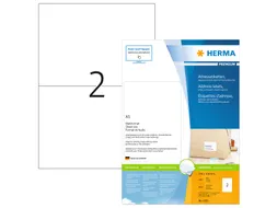 HERMA 8691 Premium Adresetiketten A4 148x105mm (A5) Wit 800 stuks