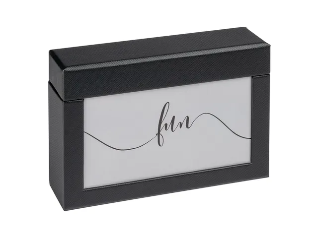 Fotobox walther design Fun 10x15cm 100 foto's zwart