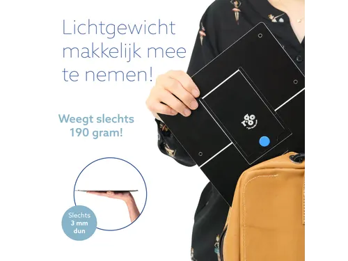 Laptopstandaard R-Go Riser Flexible voor laptops 10-22 inch