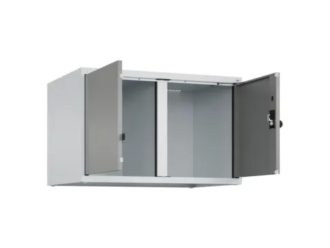 opzetkast,v. locker voor scheiding van kleding,2vak.,vak B 400mm