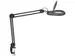 Lampe loupe MAULviso LED pince noir