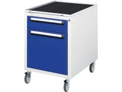 verrijdbaar ladeblok,v. werkbank,HxBxD 690x480x600mm,2lade(n)