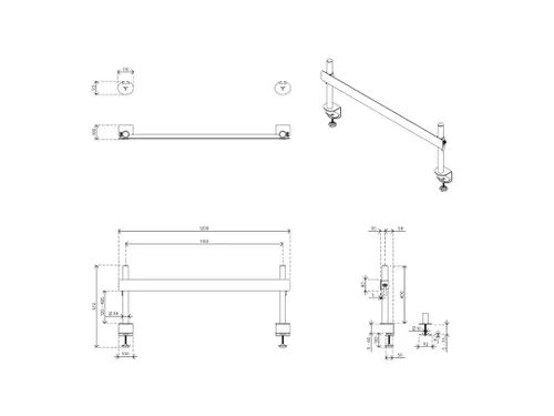 ViewMate Style Toolbar Rail 112 Zilver