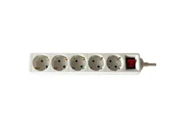 Stekkerdoos BRASQ 5 voudig 3 meter wit
