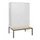 Dubbeldekse dekenkist,HxBxD 1950x1200x815mm,4x2vak.,vak B 300mm
