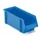 magazijnbak,HxBxD 156x186x500mm,9,6l,PP,blauw