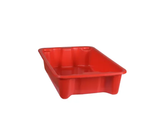 Draaistapelbak Pp Hxlxb 135X590X380Mm 18L Rood