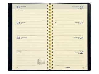 Agendavulling 2027 Brepols Interplan 7dagen/2pagina's 1-talig - 2