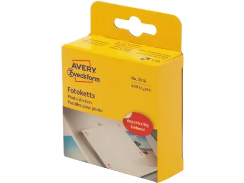 Avery Zweckform fotokleefstrips 400 stuks