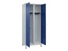 locker voor scheiding van kleding,HxBxD 1950x800x500mm,2vak