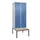 Z-garderobekast,HxBxD 2120x800x815mm,4vak,vak B 400mm,draaigrendel