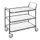 tafelwagen,draagverm. 225kg,3etage(s),laadvl. LxB 850x508mm