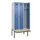 locker met bank,voor scheiding van kleding,HxBxD 2120x900x815mm,3vak