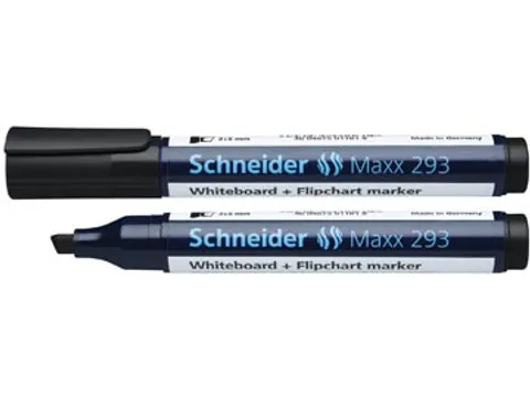 Schneider Whiteboard + Flipchart Marker Maxx 293 Zwart