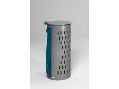 Afvalverzamelaar Opengewerkt 120 Liter 850x380x440mm Zilver