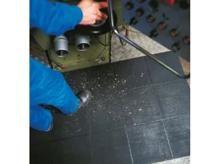 Vloerbedekkingsmodule Lxb 900X900Mm Gesloten Oppervlak Rubber Zwart - 3