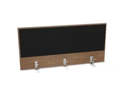 opzetpaneel,v. bureau,aanbouw achter,B 1200mm,NT-cherry,BN8033-zwart