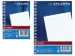 Carnet de notes spirale latérale Atlanta A6 ligné 100 feuilles