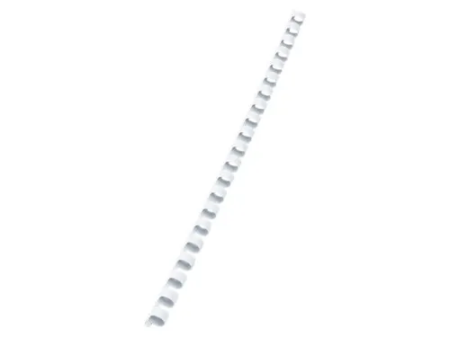 Bindrug GBC 10mm 21-rings A4 wit 100stuks