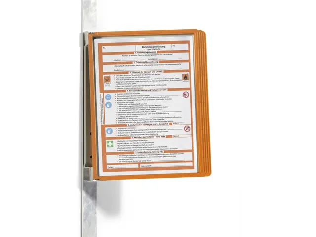 Wandmodule Vario Magnetisch Muur 5 Panelen Oranje