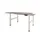 Dextro Plus Duo Zit-sta Bureau Elektrisch 140x80 Grijs 25mm Wit