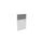 baliepaneel,v. bureau,aanbouw links,B 800mm,Bl-wit,BN8078-grijs