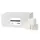 Toiletpapier Bulkpack 2-laags 11x18cm Cellulose 40 Pak FSC