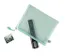 Pochette à fermeture éclair Foldersys EVA A5 sans PVC vert pastel