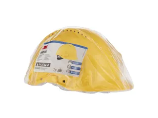 Veiligheidshelm 3M 53-62cm Uvicator en pinverstelling geel - 7