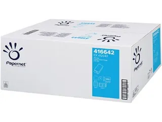 Handdoeken 416642 Special V-vouw 2-laags 15x266vel wit - 2