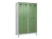 locker voor scheiding van kleding,HxBxD 1950x1200x500mm,4vak