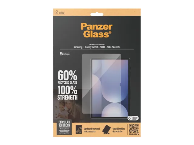 PanzerGlass Screen Protector Samsung Galaxy Tab S7+ | S8+ | S9+ | S