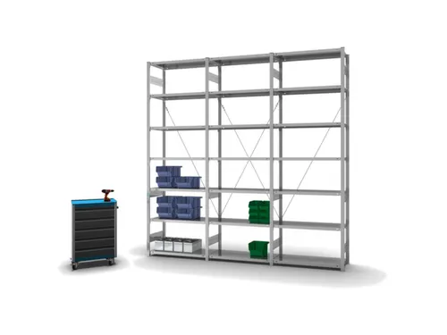 systeemstelling,aanbouwveld,HxBxD 3000x1010x435mm,vakl. 145kg