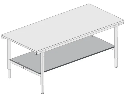 tussenbodem,v. paktafel,BxD 1720x770mm,draagverm. 100kg,hout