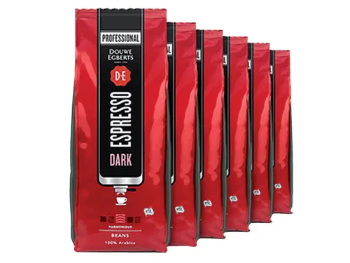 Koffie Douwe Egberts espresso bonen dark roast 1kg