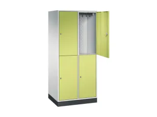 grootvolume garderobekast,RAL 7035/RDS1108060,HxBxD 1950x820x600mm - 1