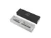 Parker IM Vulpen Stainless Steel CT Finish Fijn Blauwe inkt