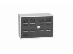 universele kast,HxBxD 800x1300x550mm,2xStalen bodem,draaigrendelslot