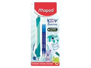 Oefenpen Maped Kidy Learn Magic uitwisbaar met 2 vullingen assorti - 3