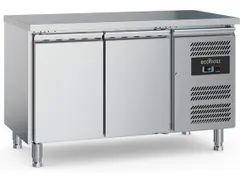 600 Koelwerkbank 2 Deuren 1360x600x850mm